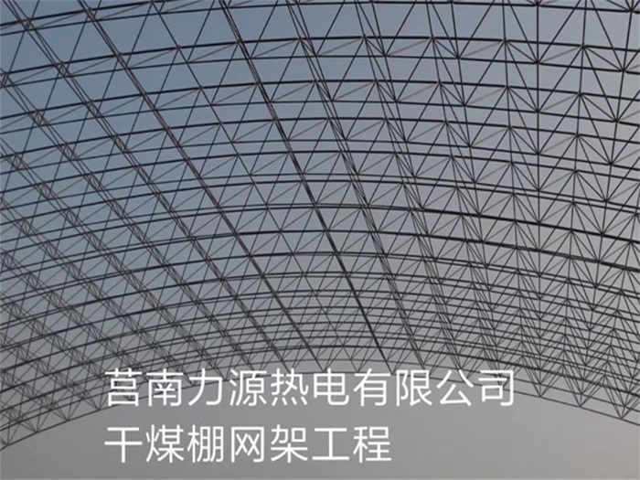 高平力源热电有限公司干煤棚网架工程